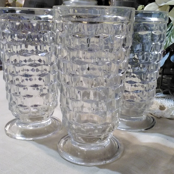 Whitehall By Colony Glass Company Dining Set Of 4 95s Whitehall Tea